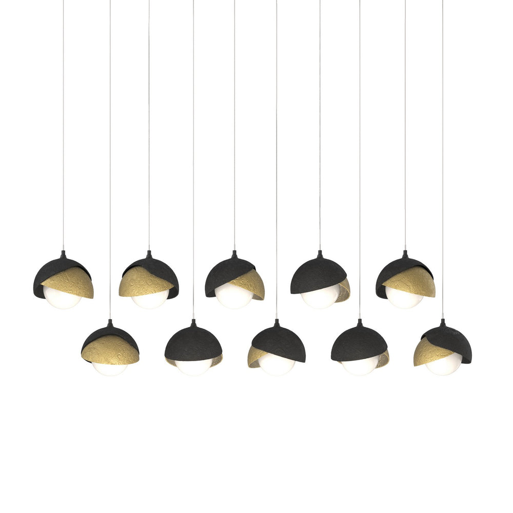 Hubbardton Forge - LED Pendant - Brooklyn - Black- Union Lighting Luminaires Decor
