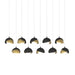 Hubbardton Forge - LED Pendant - Brooklyn - Black- Union Lighting Luminaires Decor