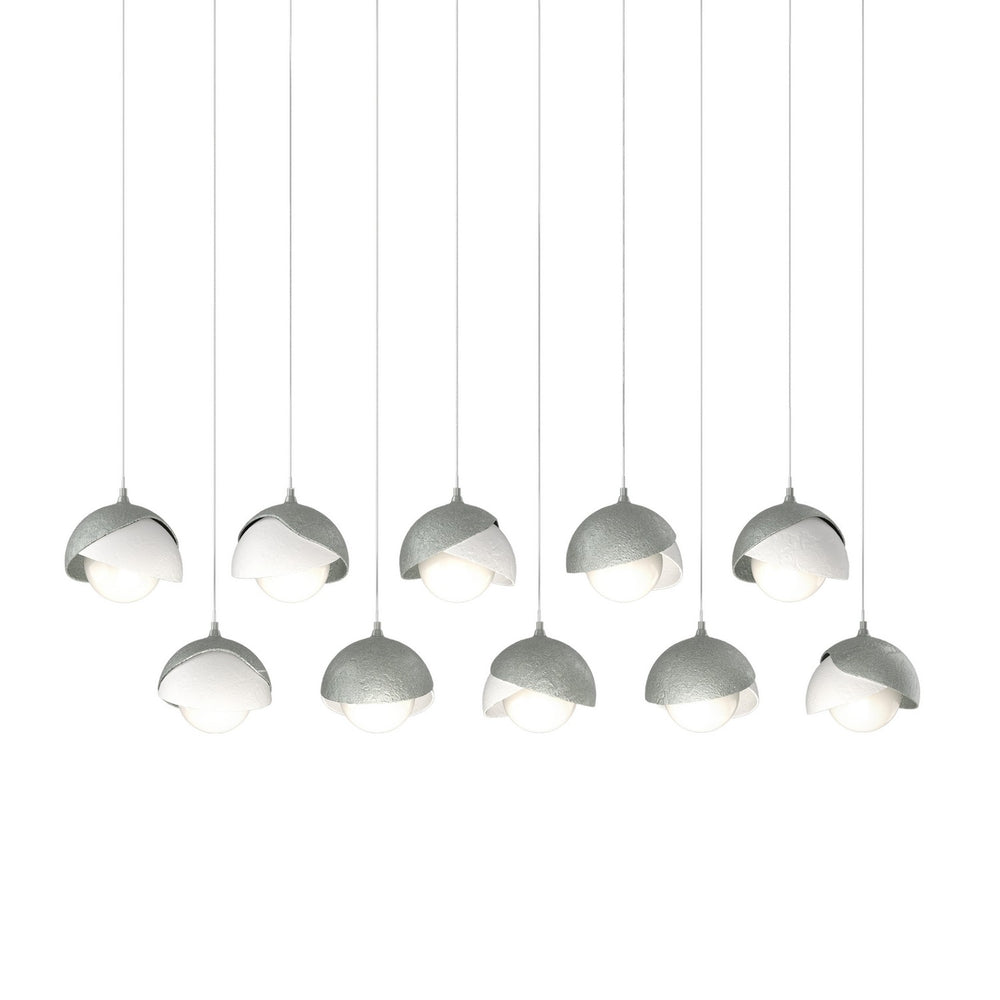 Hubbardton Forge - LED Pendant - Brooklyn - Vintage Platinum- Union Lighting Luminaires Decor