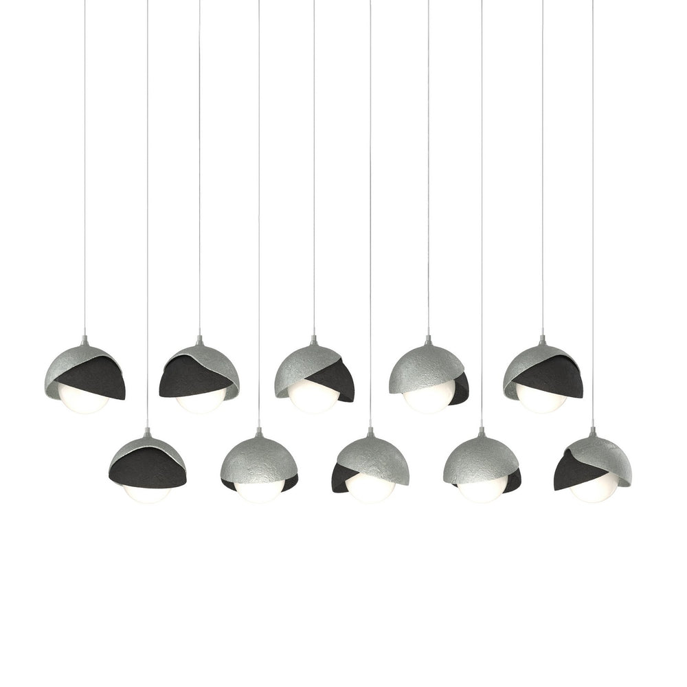 Hubbardton Forge - LED Pendant - Brooklyn - Vintage Platinum- Union Lighting Luminaires Decor