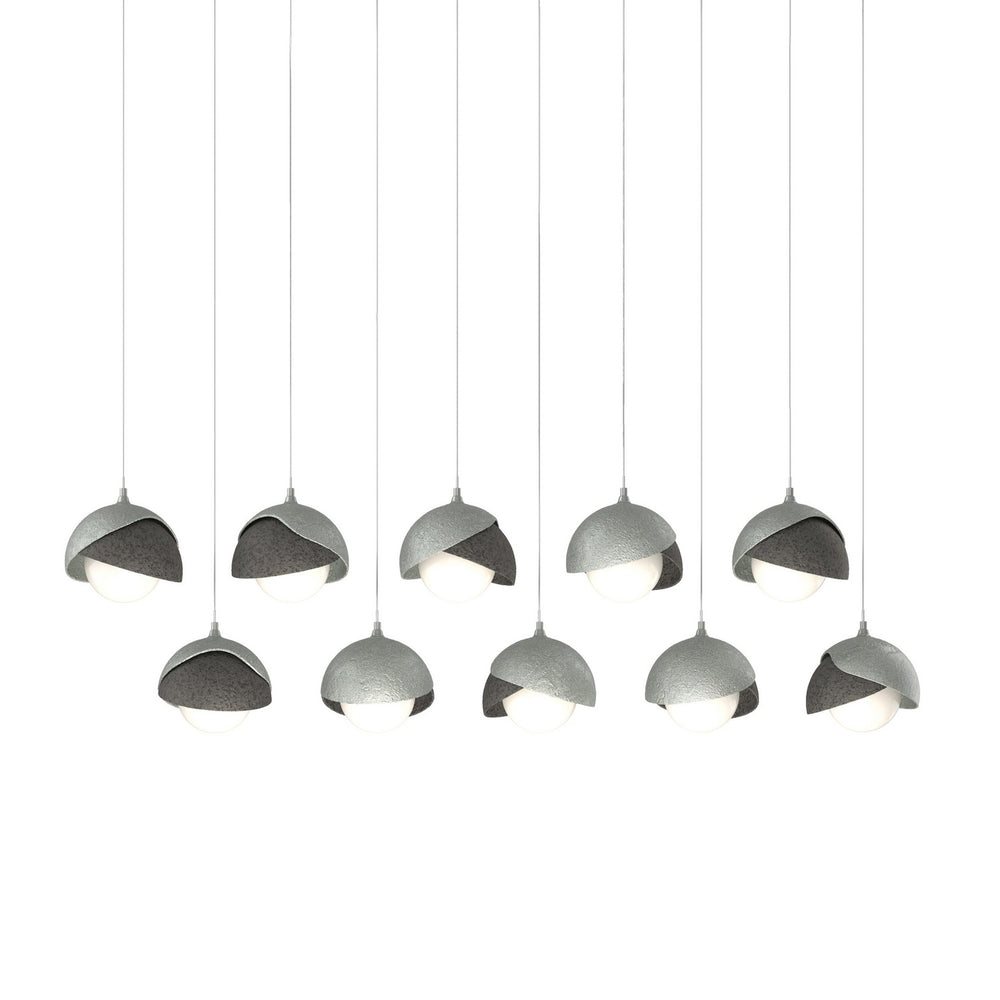 Hubbardton Forge - LED Pendant - Brooklyn - Vintage Platinum- Union Lighting Luminaires Decor