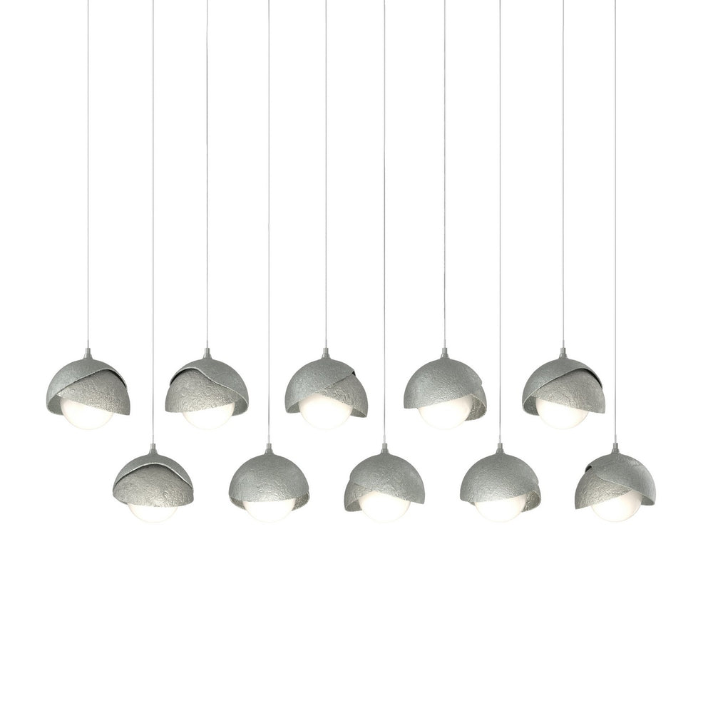 Hubbardton Forge - LED Pendant - Brooklyn - Vintage Platinum- Union Lighting Luminaires Decor