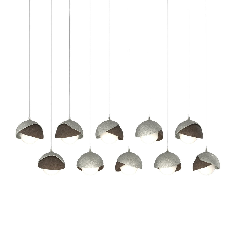 Hubbardton Forge - LED Pendant - Brooklyn - Sterling- Union Lighting Luminaires Decor