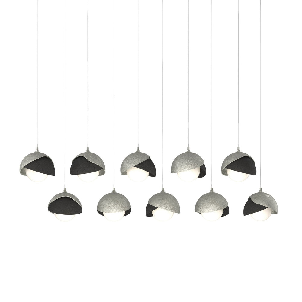Hubbardton Forge - LED Pendant - Brooklyn - Sterling- Union Lighting Luminaires Decor