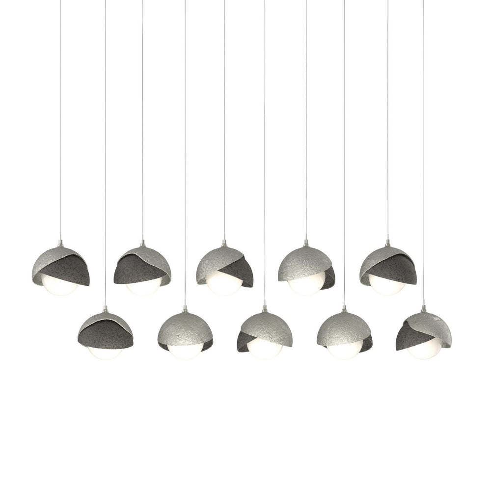 Hubbardton Forge - LED Pendant - Brooklyn - Sterling- Union Lighting Luminaires Decor