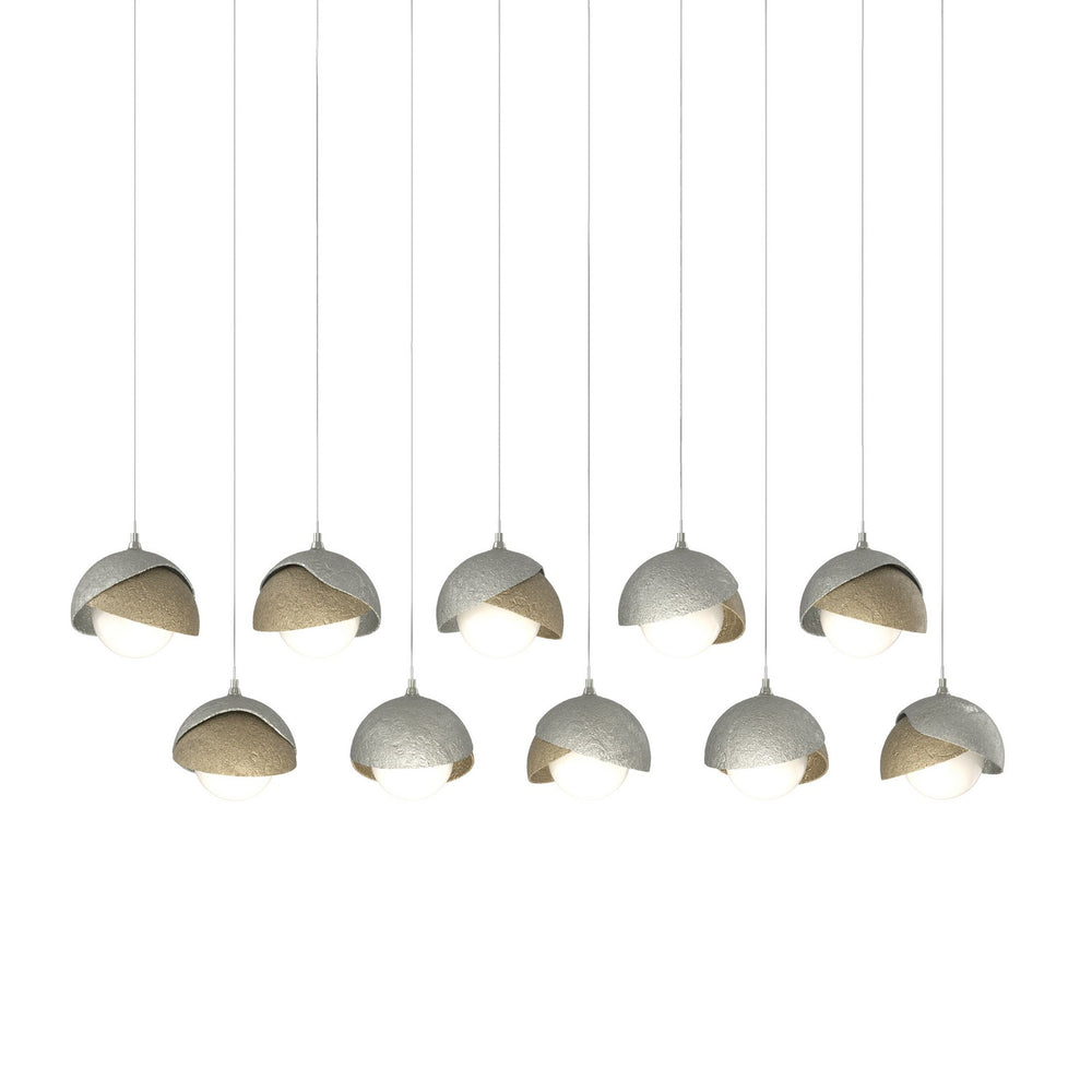 Hubbardton Forge - LED Pendant - Brooklyn - Sterling- Union Lighting Luminaires Decor