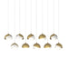 Hubbardton Forge - LED Pendant - Brooklyn - Modern Brass- Union Lighting Luminaires Decor