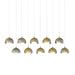 Hubbardton Forge - LED Pendant - Brooklyn - Modern Brass- Union Lighting Luminaires Decor