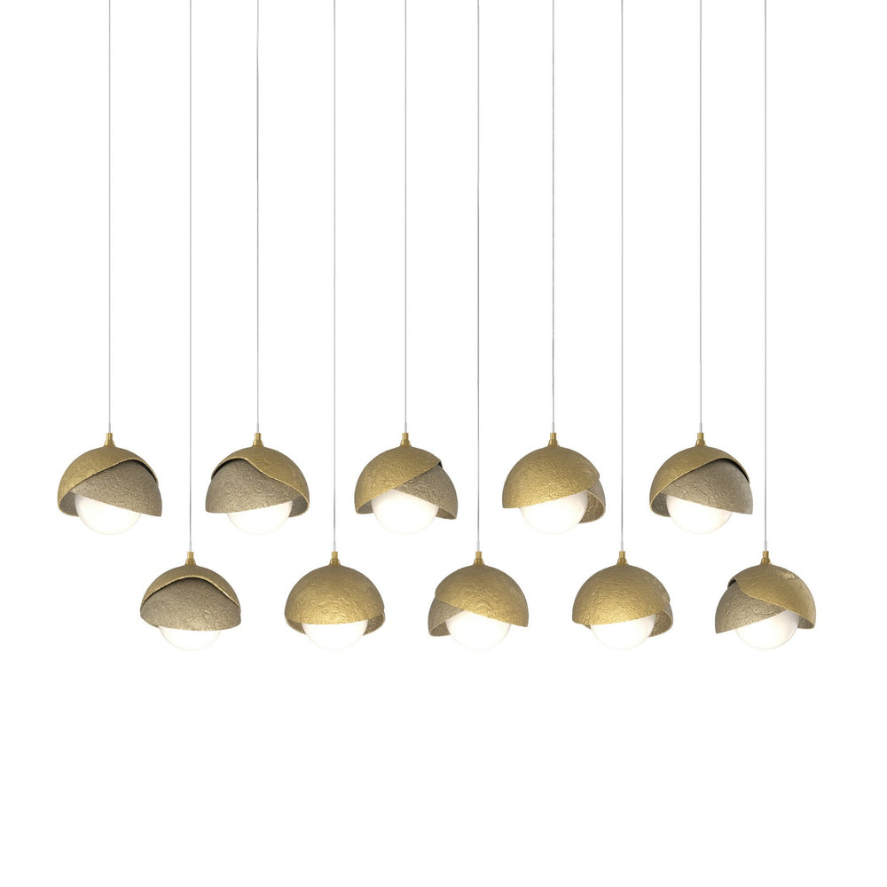 Hubbardton Forge - LED Pendant - Brooklyn - Modern Brass- Union Lighting Luminaires Decor