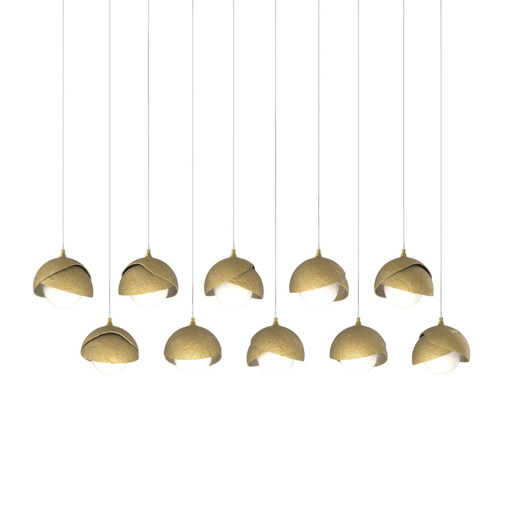 Hubbardton Forge - LED Pendant - Brooklyn - Modern Brass- Union Lighting Luminaires Decor
