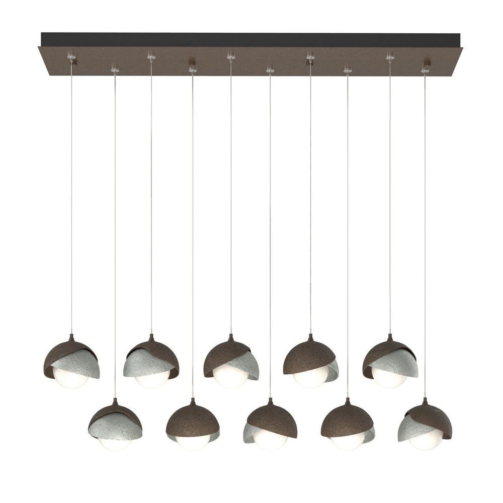 Hubbardton Forge - LED Pendant - Brooklyn - Bronze- Union Lighting Luminaires Decor