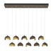 Hubbardton Forge - LED Pendant - Brooklyn - Bronze- Union Lighting Luminaires Decor