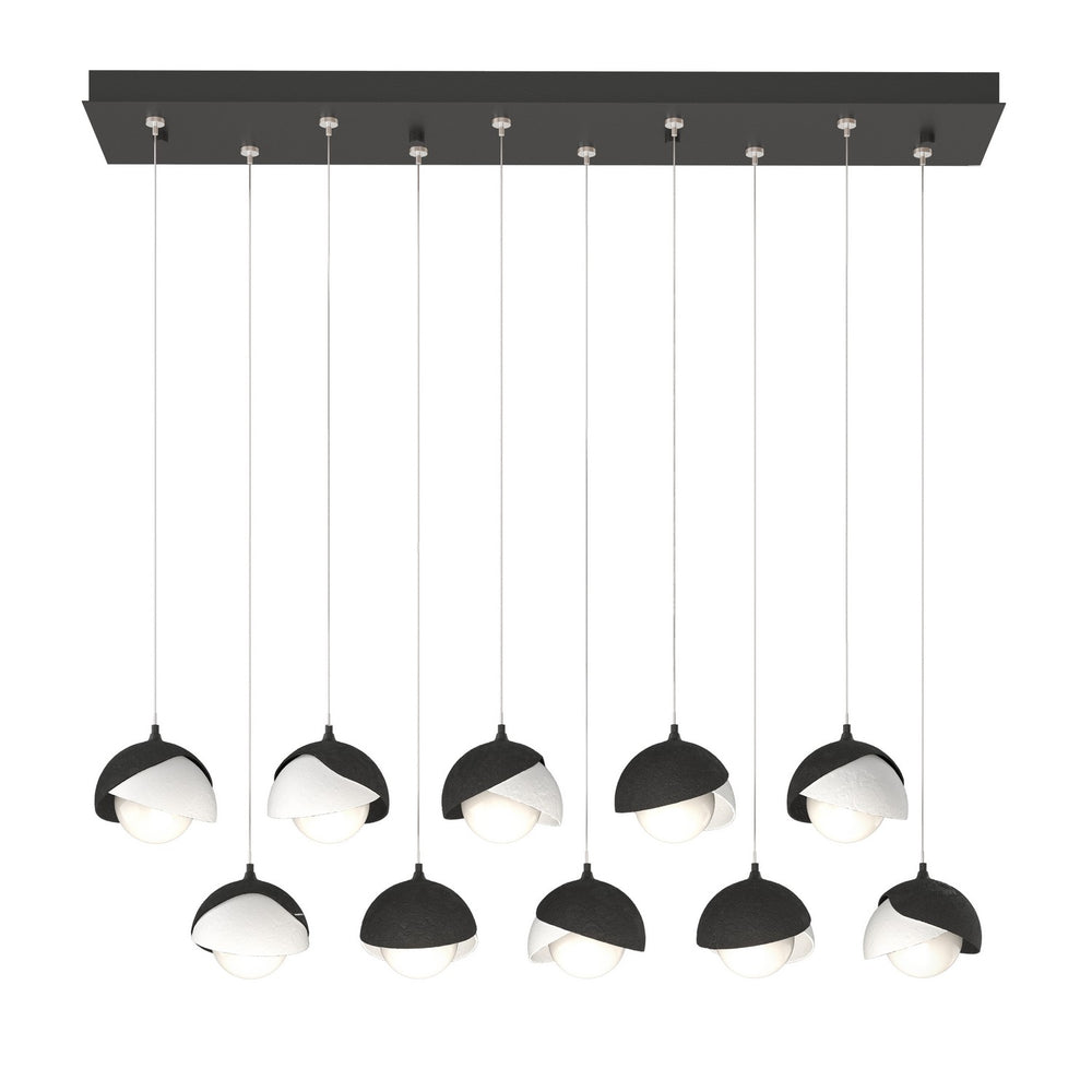 Hubbardton Forge - LED Pendant - Brooklyn - Black- Union Lighting Luminaires Decor