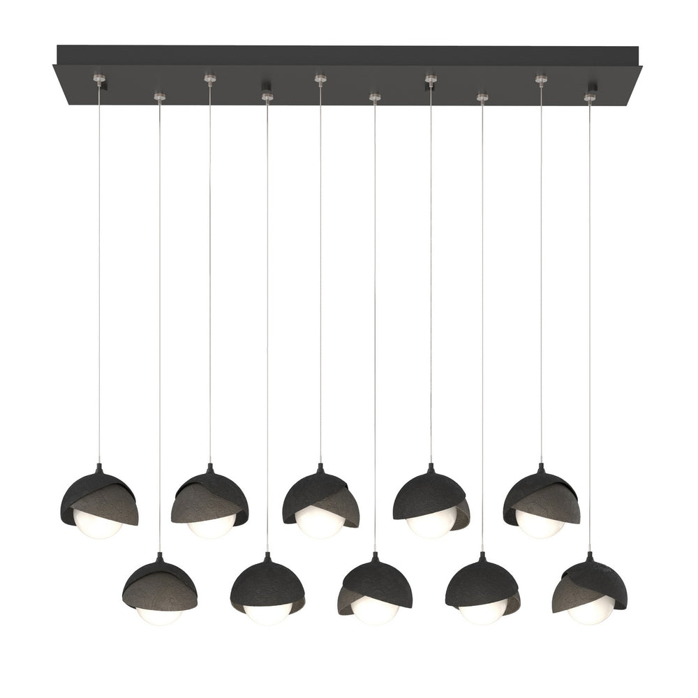 Hubbardton Forge - LED Pendant - Brooklyn - Black- Union Lighting Luminaires Decor