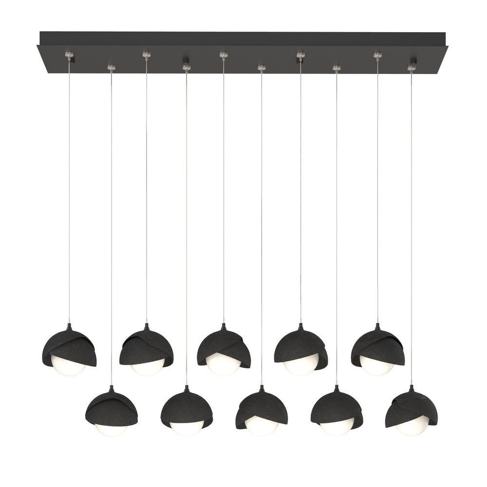 Hubbardton Forge - LED Pendant - Brooklyn - Black- Union Lighting Luminaires Decor