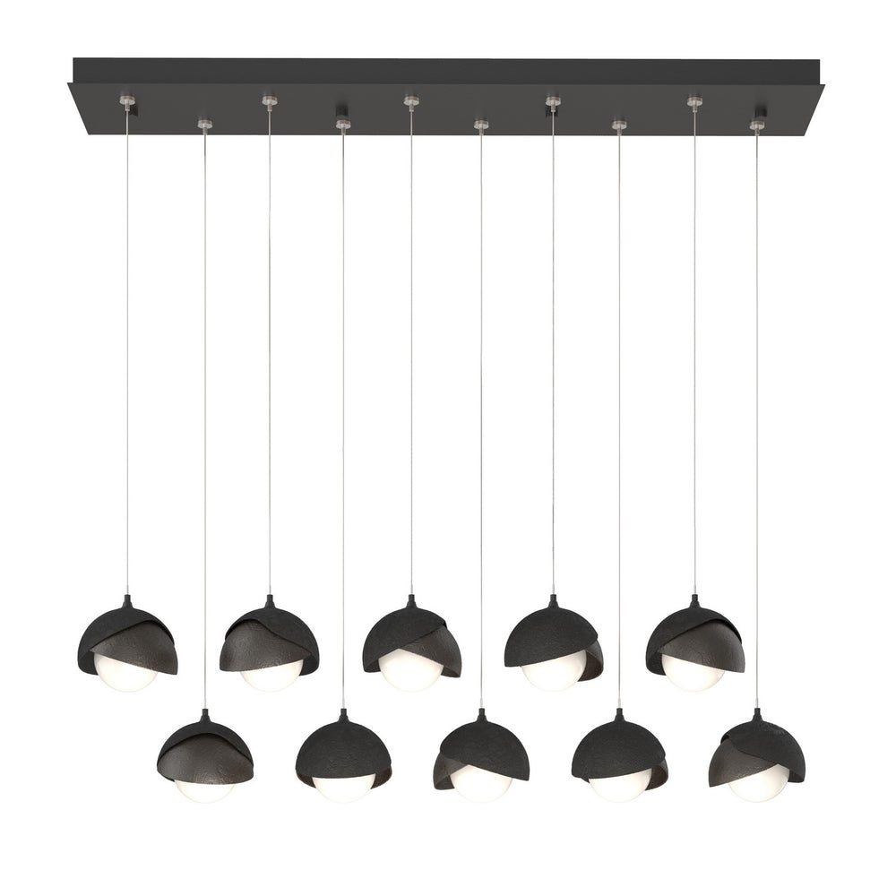 Hubbardton Forge - LED Pendant - Brooklyn - Black- Union Lighting Luminaires Decor