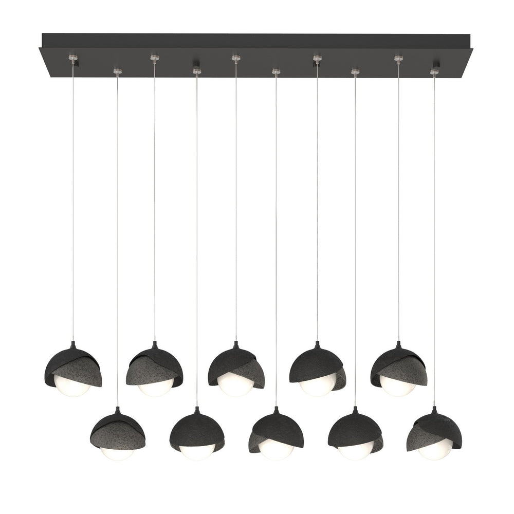 Hubbardton Forge - LED Pendant - Brooklyn - Black- Union Lighting Luminaires Decor