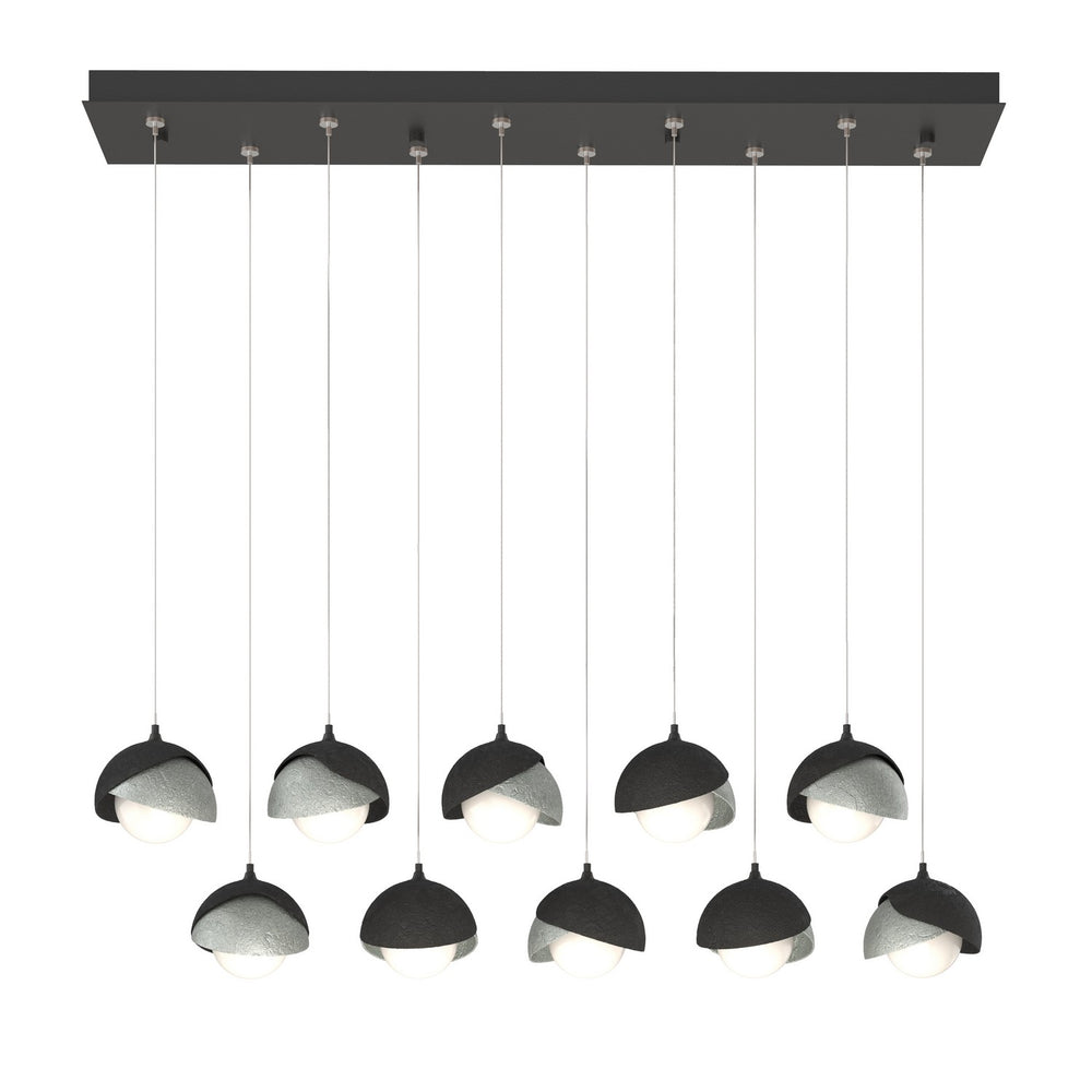 Hubbardton Forge - LED Pendant - Brooklyn - Black- Union Lighting Luminaires Decor