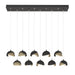 Hubbardton Forge - LED Pendant - Brooklyn - Black- Union Lighting Luminaires Decor