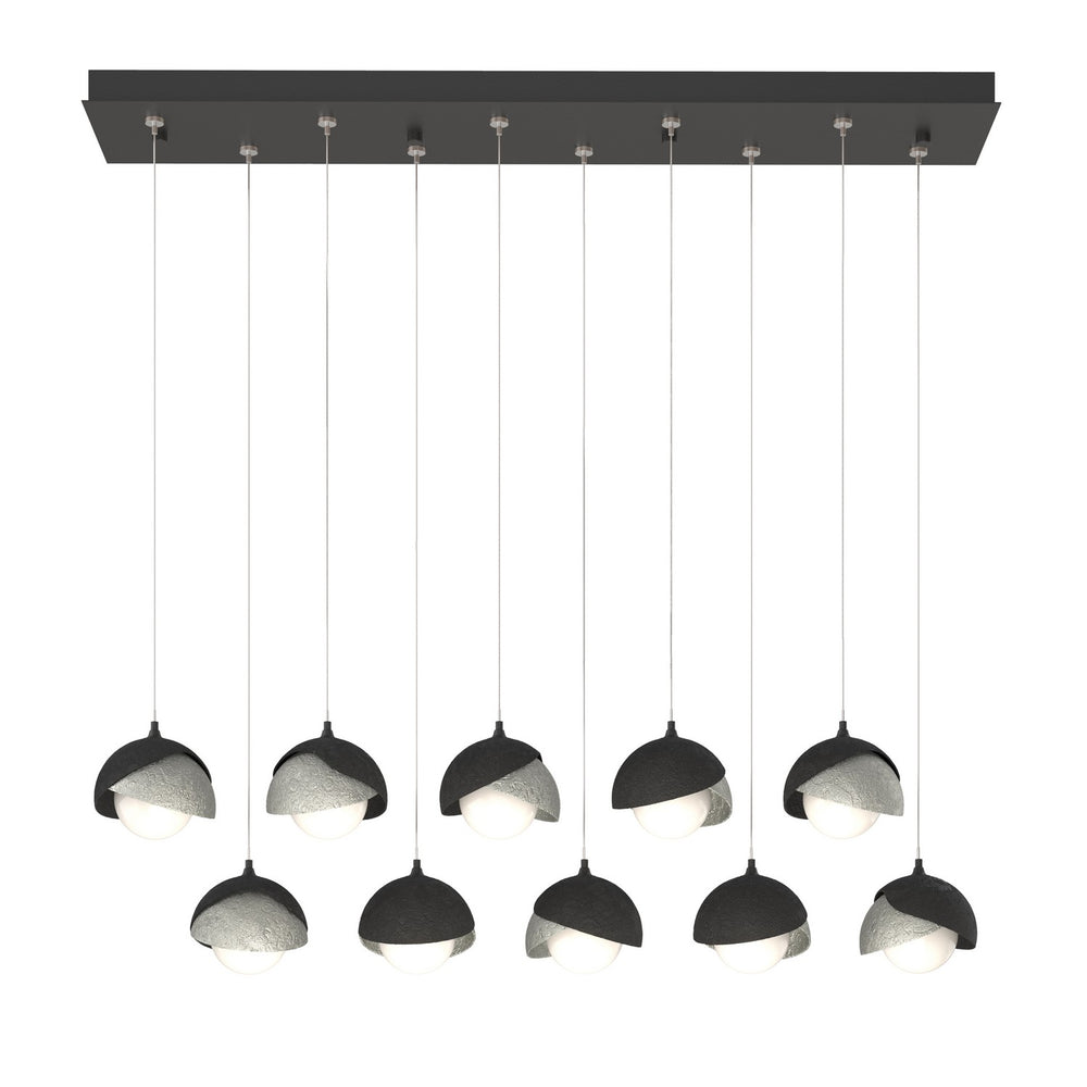 Hubbardton Forge - LED Pendant - Brooklyn - Black- Union Lighting Luminaires Decor