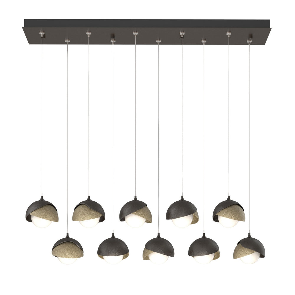 Hubbardton Forge - LED Pendant - Brooklyn - Oil Rubbed Bronze- Union Lighting Luminaires Decor