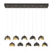 Hubbardton Forge - LED Pendant - Brooklyn - Oil Rubbed Bronze- Union Lighting Luminaires Decor