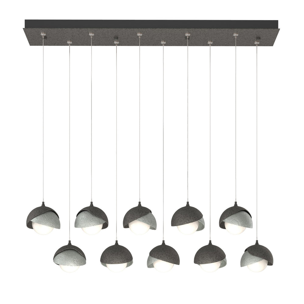 Hubbardton Forge - LED Pendant - Brooklyn - Natural Iron- Union Lighting Luminaires Decor