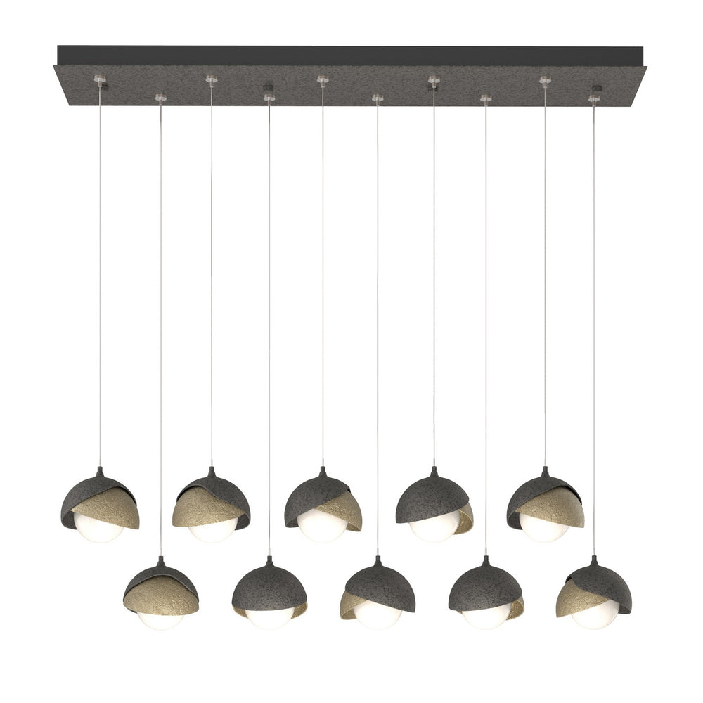 Hubbardton Forge - LED Pendant - Brooklyn - Natural Iron- Union Lighting Luminaires Decor