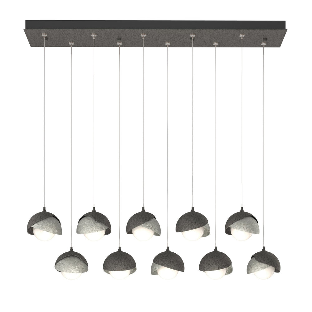 Hubbardton Forge - LED Pendant - Brooklyn - Natural Iron- Union Lighting Luminaires Decor