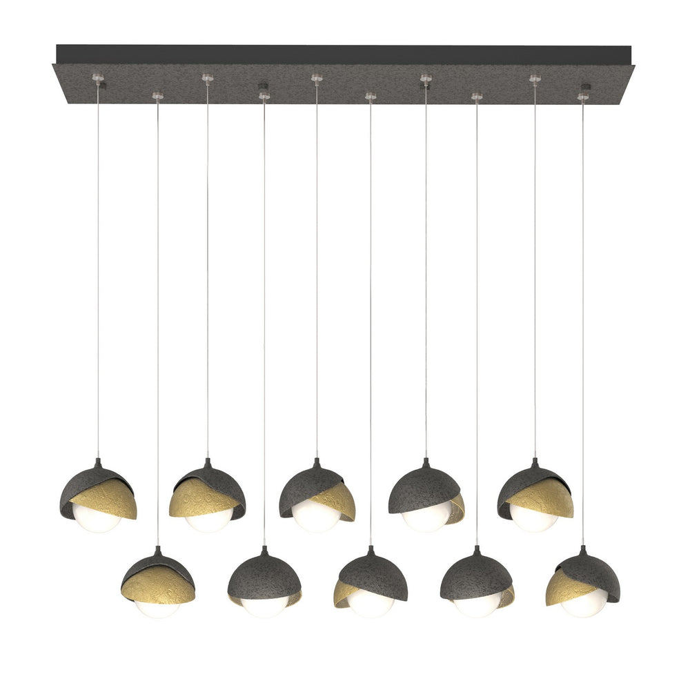 Hubbardton Forge - LED Pendant - Brooklyn - Natural Iron- Union Lighting Luminaires Decor
