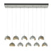 Hubbardton Forge - LED Pendant - Brooklyn - Vintage Platinum- Union Lighting Luminaires Decor