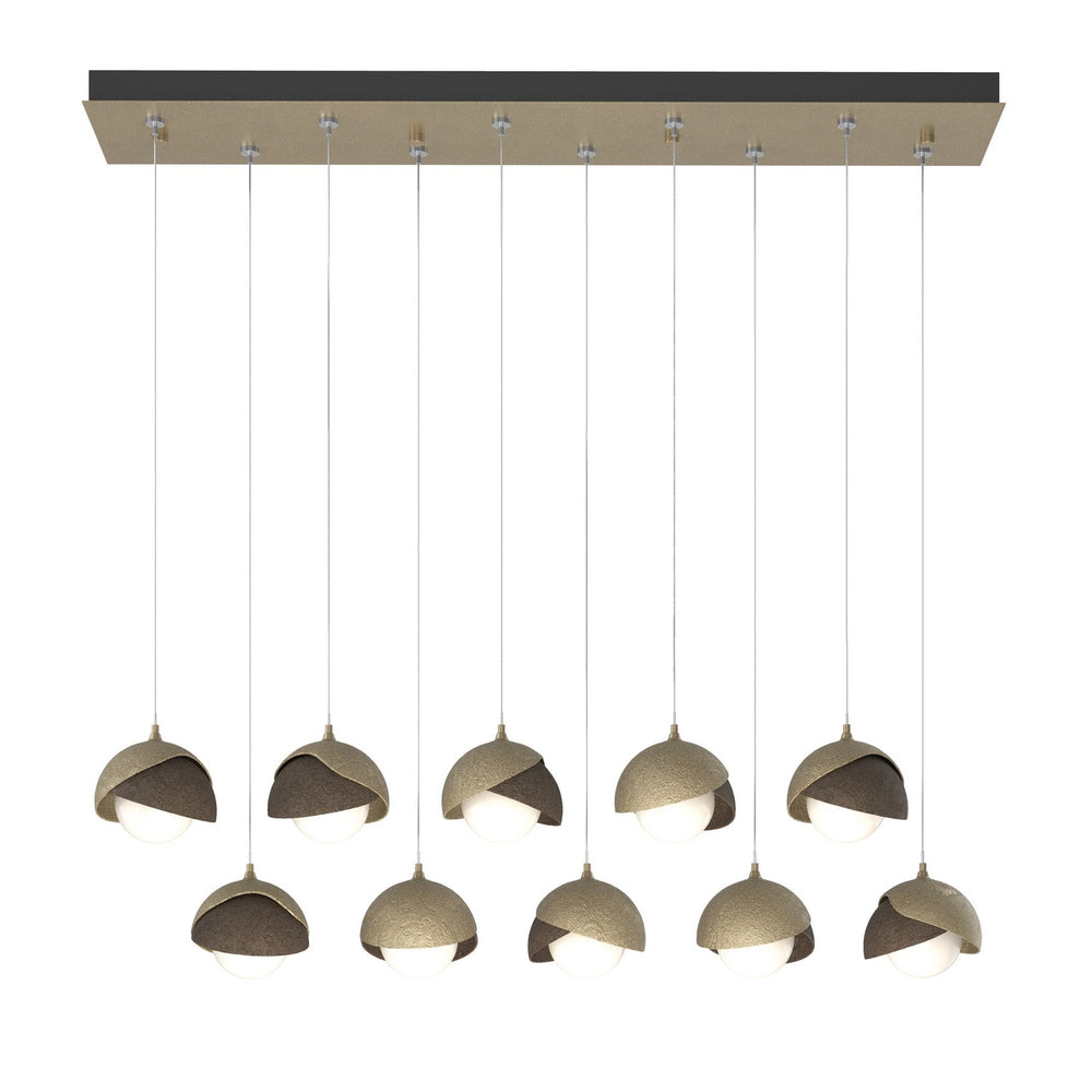 Hubbardton Forge - LED Pendant - Brooklyn - Soft Gold- Union Lighting Luminaires Decor