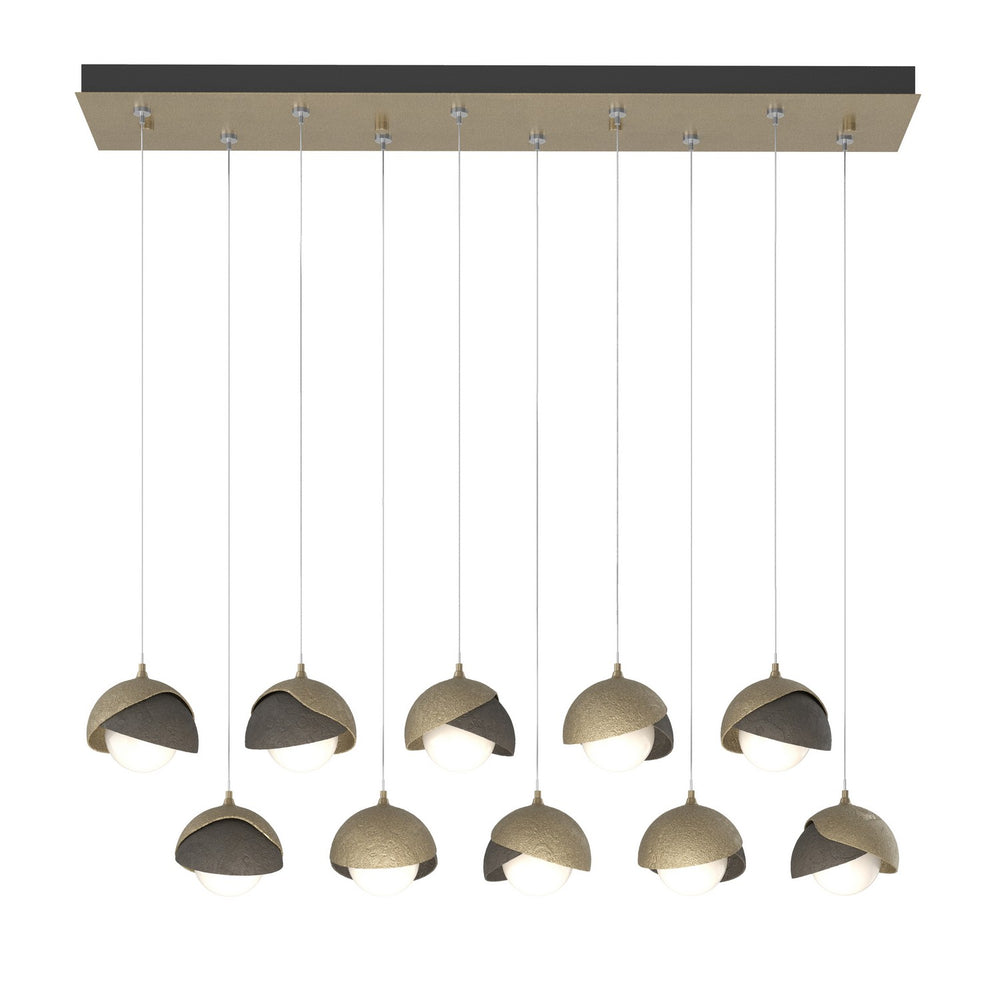 Hubbardton Forge - LED Pendant - Brooklyn - Soft Gold- Union Lighting Luminaires Decor