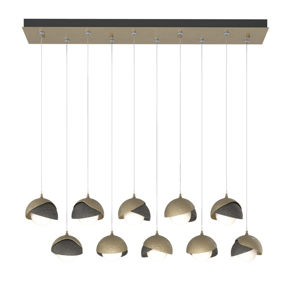 Hubbardton Forge - LED Pendant - Brooklyn - Soft Gold- Union Lighting Luminaires Decor