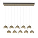 Hubbardton Forge - LED Pendant - Brooklyn - Soft Gold- Union Lighting Luminaires Decor
