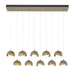 Hubbardton Forge - LED Pendant - Brooklyn - Soft Gold- Union Lighting Luminaires Decor