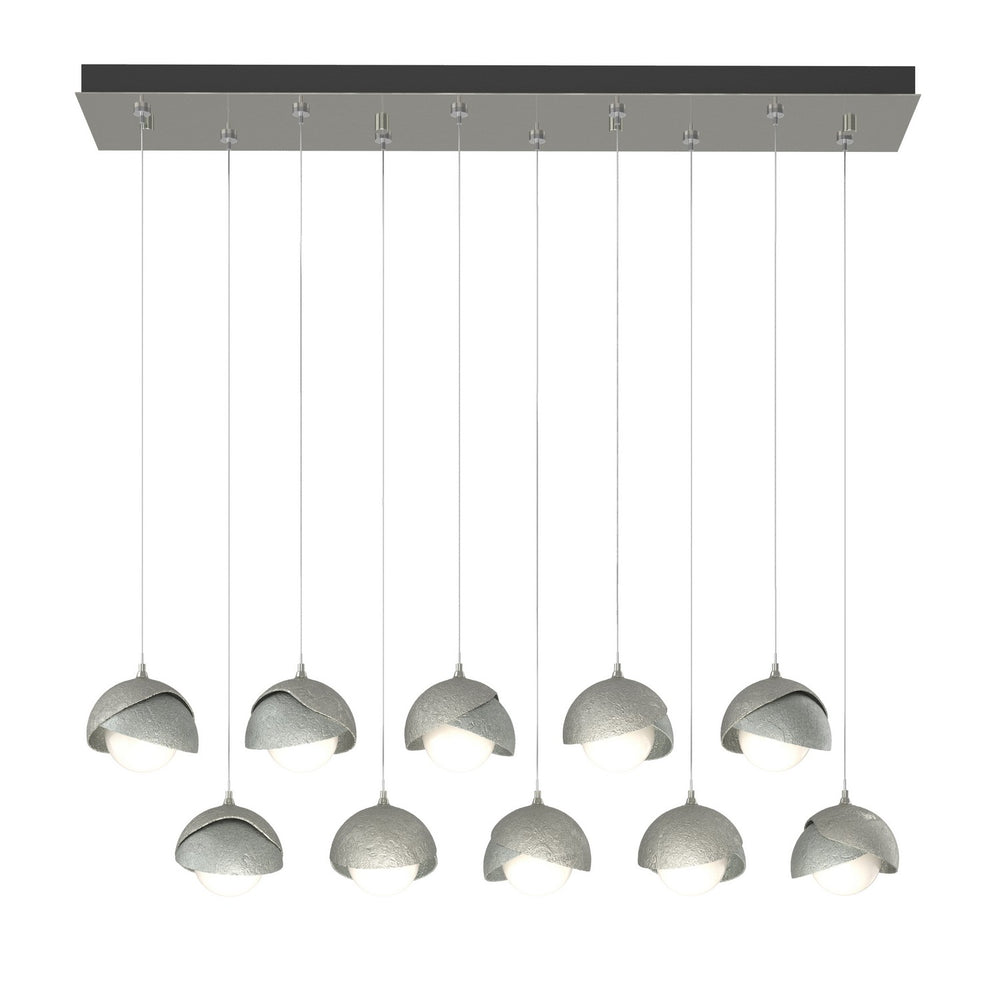 Hubbardton Forge - LED Pendant - Brooklyn - Sterling- Union Lighting Luminaires Decor