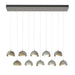 Hubbardton Forge - LED Pendant - Brooklyn - Sterling- Union Lighting Luminaires Decor