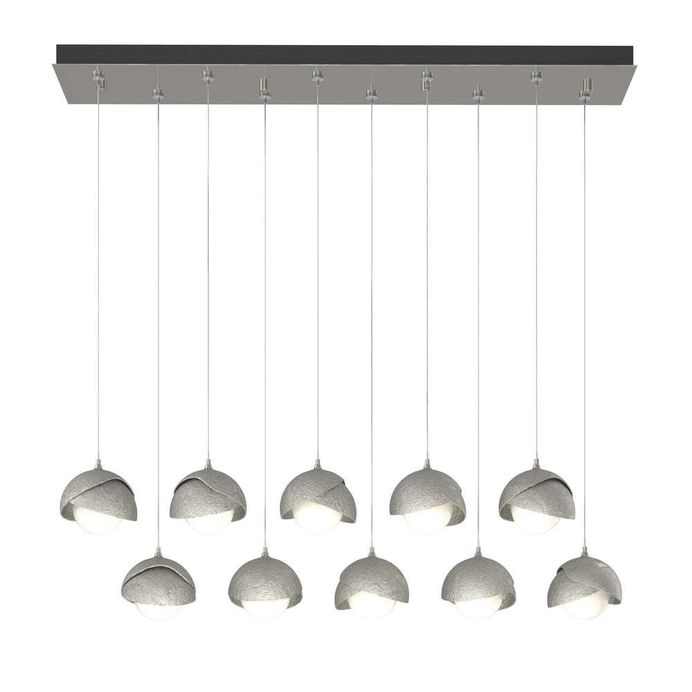 Hubbardton Forge - LED Pendant - Brooklyn - Sterling- Union Lighting Luminaires Decor
