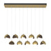 Hubbardton Forge - LED Pendant - Brooklyn - Modern Brass- Union Lighting Luminaires Decor