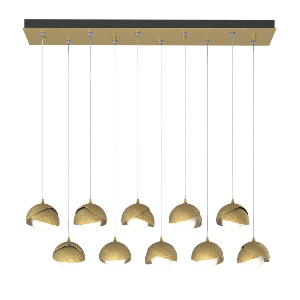 Hubbardton Forge - LED Pendant - Brooklyn - Modern Brass- Union Lighting Luminaires Decor