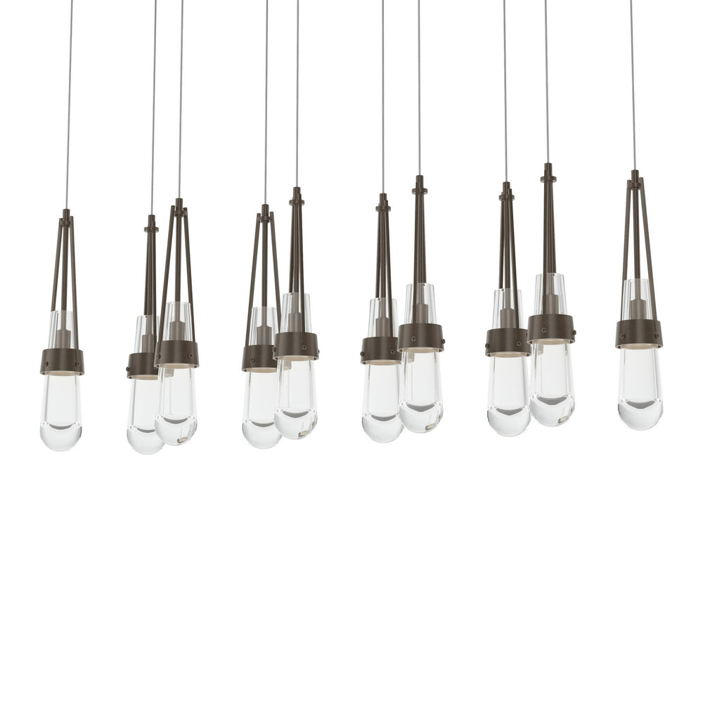 Hubbardton Forge - LED Pendant - Link - Bronze- Union Lighting Luminaires Decor