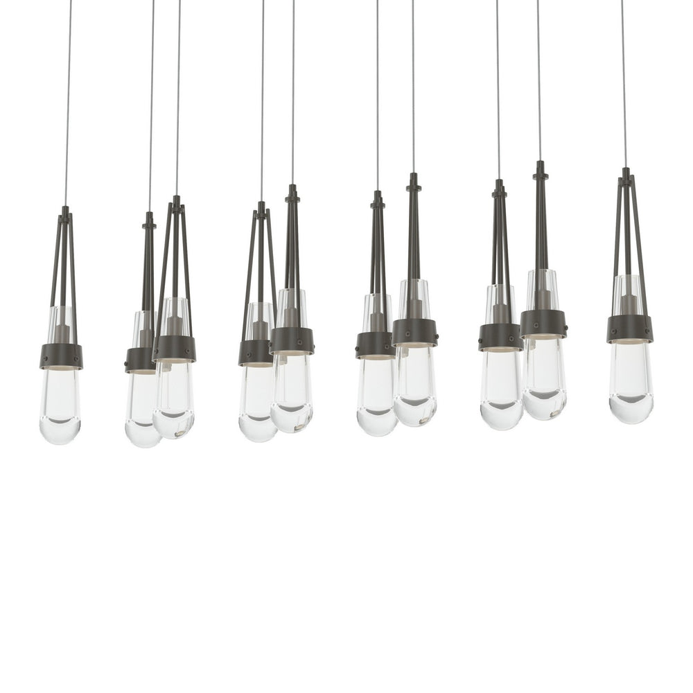 Hubbardton Forge - LED Pendant - Link - Dark Smoke- Union Lighting Luminaires Decor