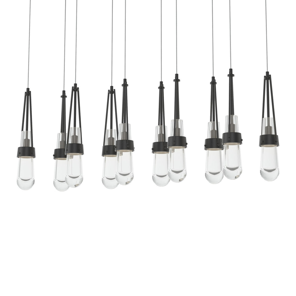 Hubbardton Forge - LED Pendant - Link - Black- Union Lighting Luminaires Decor