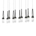 Hubbardton Forge - LED Pendant - Link - Black- Union Lighting Luminaires Decor