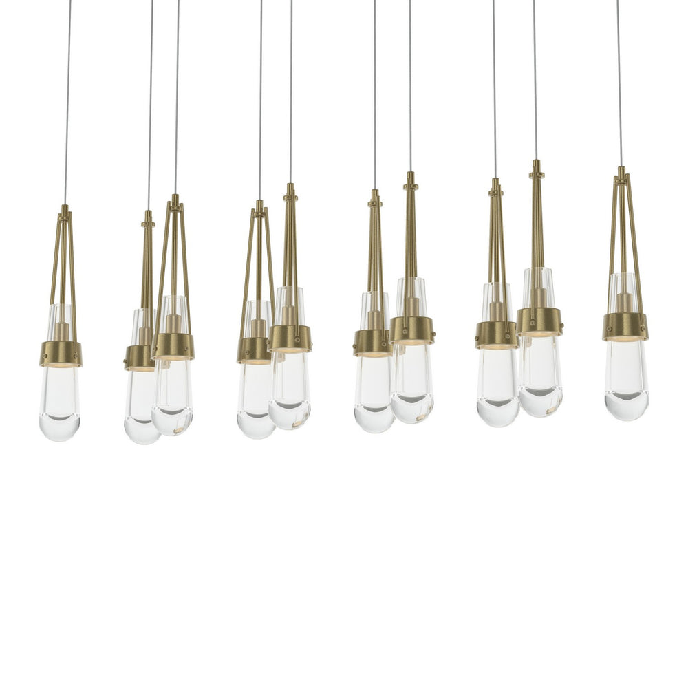 Hubbardton Forge - LED Pendant - Link - Modern Brass- Union Lighting Luminaires Decor