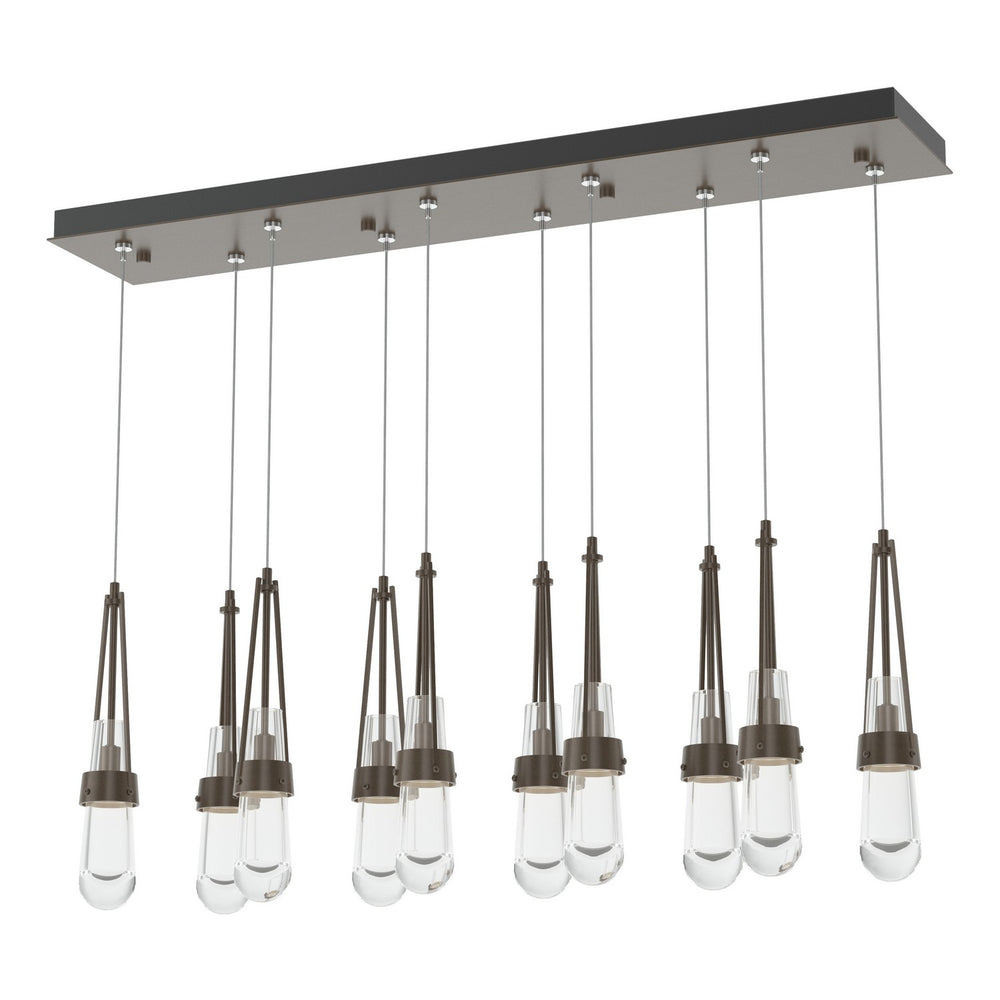 Hubbardton Forge - LED Pendant - Link - Bronze- Union Lighting Luminaires Decor