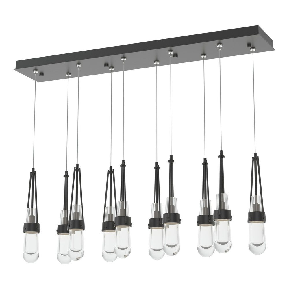 Hubbardton Forge - LED Pendant - Link - Black- Union Lighting Luminaires Decor