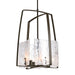 Hubbardton Forge - Four Light Pendant - Arc - Oil Rubbed Bronze- Union Lighting Luminaires Decor