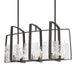 Hubbardton Forge - Eight Light Linear Pendant - Arc - Natural Iron- Union Lighting Luminaires Decor
